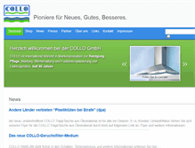Tablet Screenshot of collo.de